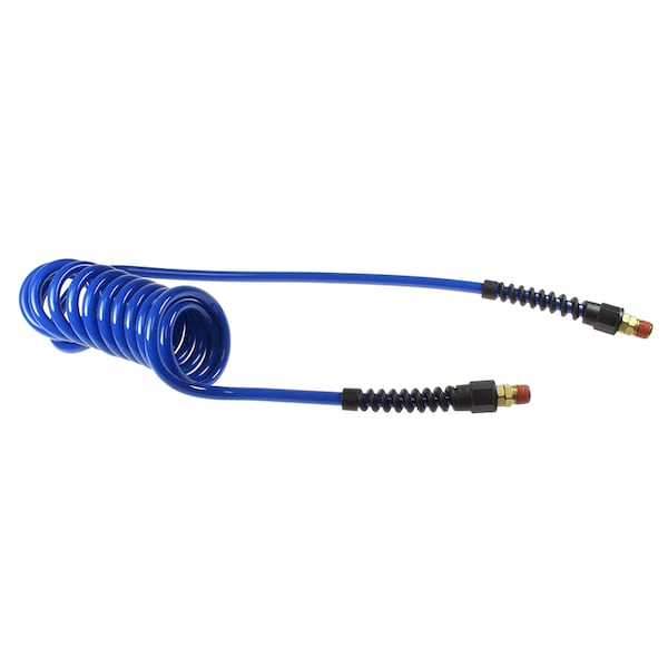 Flexcoil 1/4" ID x 10 ' 1/4" MPT Swivel Dark Blue